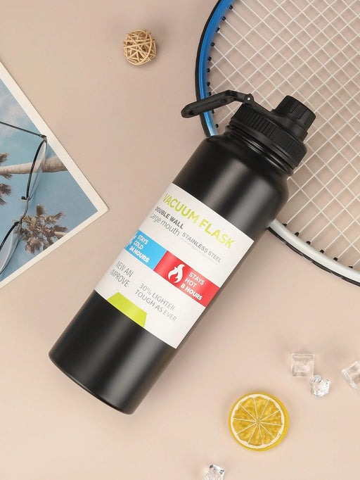 1 botella de vacío deportiva de acero inoxidable de 1000 ml para ocio para mantener el frío - Quierox - Tienda Online