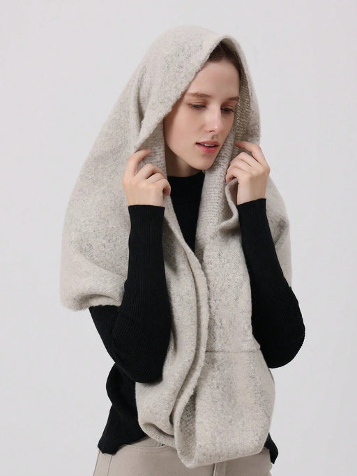 1 bufanda clásica de punto para mujer, accesorio cálido y versátil para uso diario en otoño - Quierox - Tienda Online