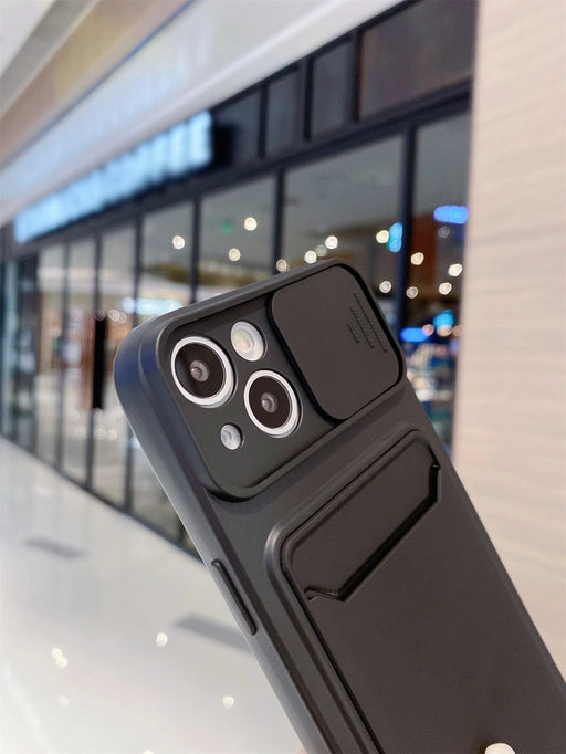 1 funda para teléfono con tarjetero con ventana de alta gama con protección de cámara - Quierox - Tienda Online