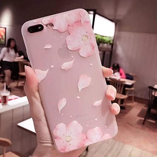 1 PC Hermoso encaje Petals Soft Case para iPhone 7 /8 plus - Quierox - Tienda Online