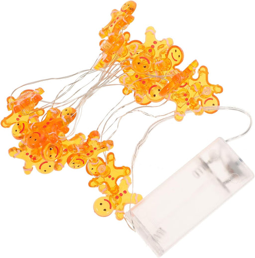 1 Pc Luces De Cadena De Hombre De Pan De Jengibre - Quierox - Tienda Online