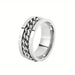 1 Pieza, Anillo De Joyería Para Hombres, Anillo En Forma De Cadena - Quierox - Tienda Online