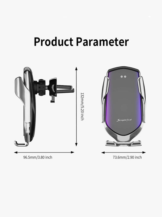 1 Pieza Cargador Inalámbrico Con Salida De Aire Para Automóvil - Quierox - Tienda Online