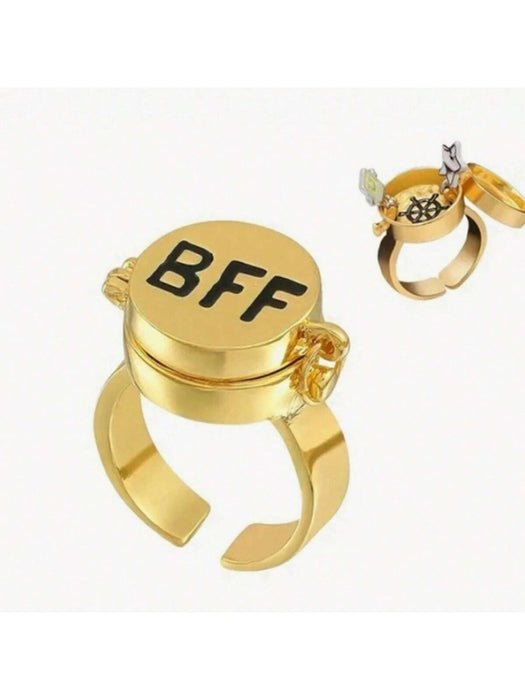 1 Pieza de anillo BBF para mejores amigos - Quierox - Tienda Online