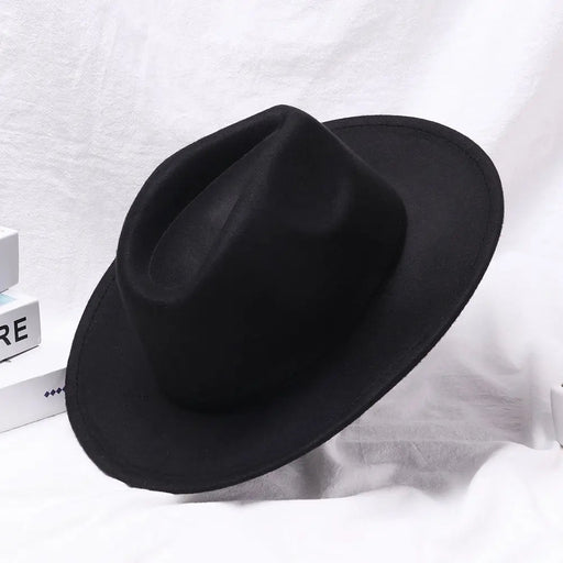 1 sombrero Fedora de lana vintage de moda - Quierox - Tienda Online