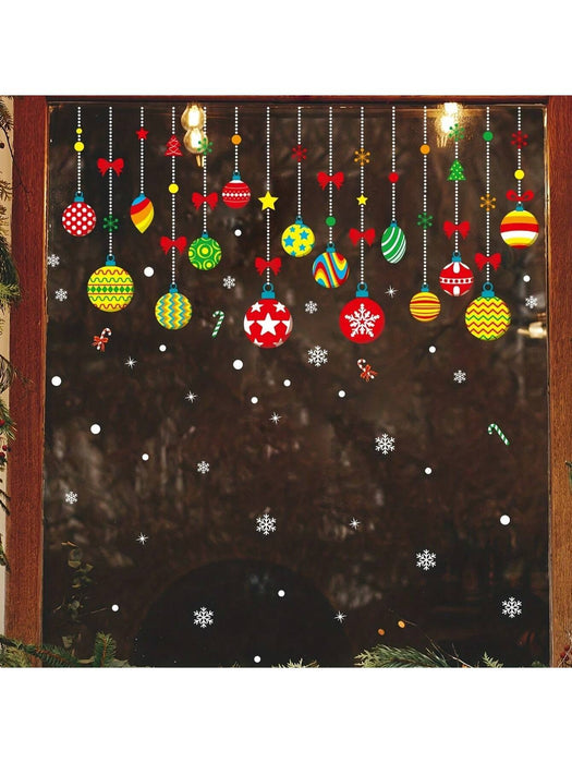 1pc-Christmas Window Sticker - Quierox - Tienda Online