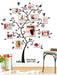 1set DIY Wall Sticker Memory Tree Photo Frames Sticker, Black Removable - Quierox - Tienda Online