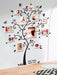 1set DIY Wall Sticker Memory Tree Photo Frames Sticker, Black Removable - Quierox - Tienda Online