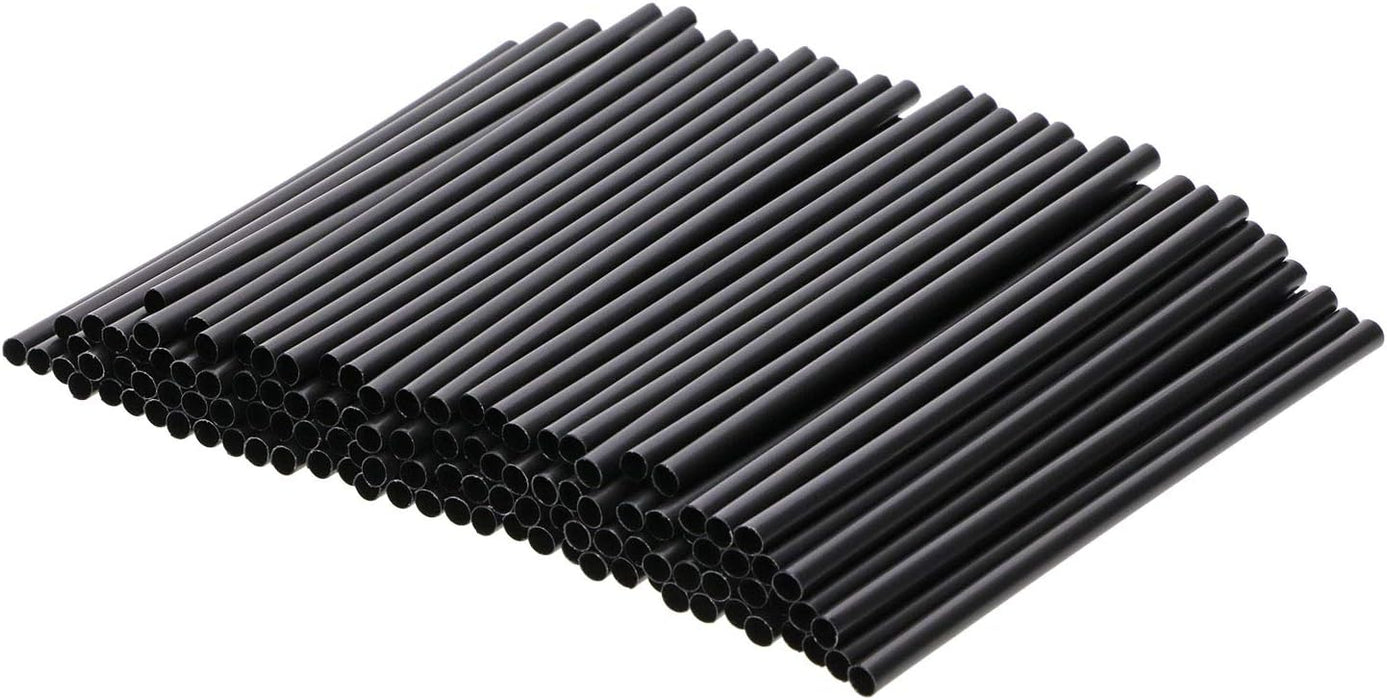 200 popotes de plástico negro - Quierox - Tienda Online