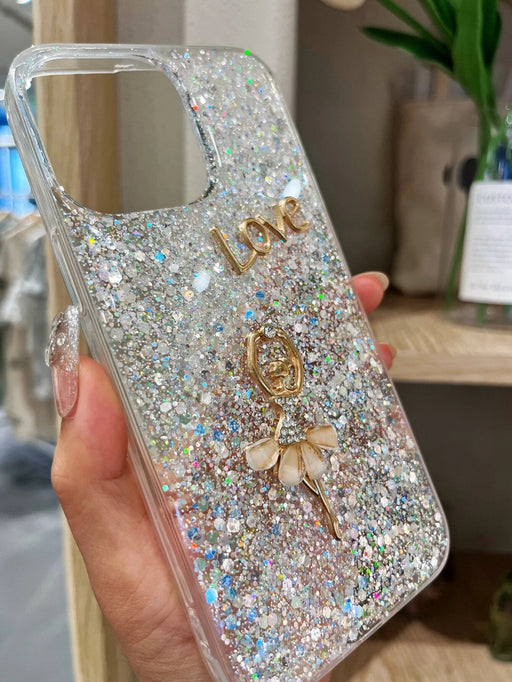 3d Funda para móvil decoración de niña de ballet brillante - Quierox - Tienda Online