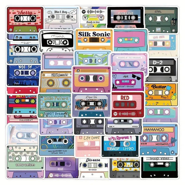 51pcs, Pegatinas De Cinta De Música - Quierox - Tienda Online