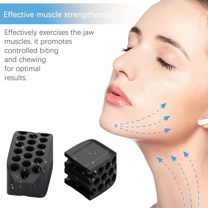 6Pcs de ejercitador de mandíbula,Entrenamiento de mandíbula para Hombres y Mujeres - Quierox - Tienda Online