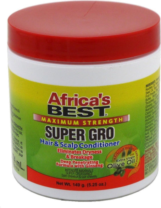 Acondicionador para cabello y cuero cabelludo Africa's Best Super Gro - Quierox - Tienda Online