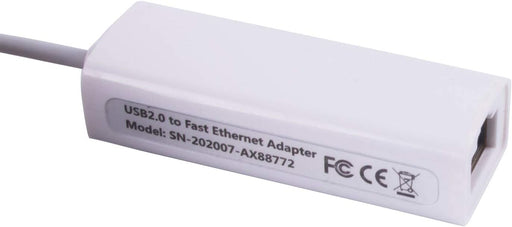 Adaptador USB a LAN Ethernet RJ45 de 100 Mbps, convertidor USB a LAN RJ45 - Quierox - Tienda Online