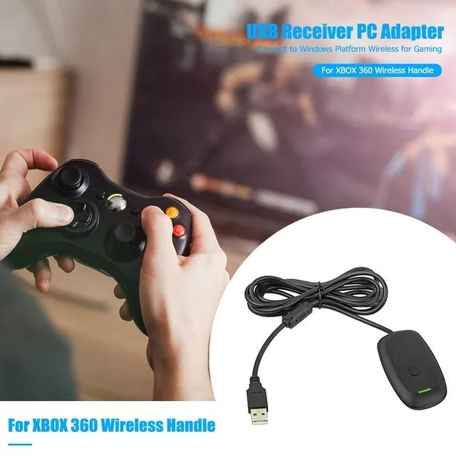 Adaptador USB para controlador Microsoft Xbox 360 - Quierox - Tienda Online