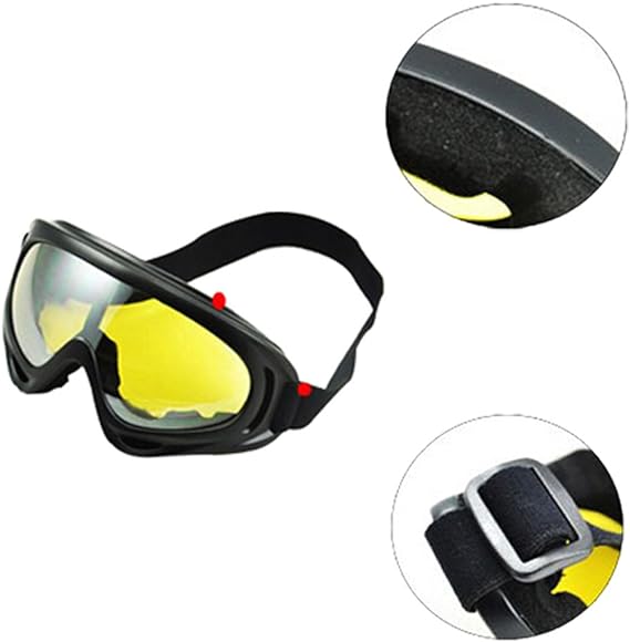 Airsoft Gafas Anti UV Lentes tácticas Adulto GL-04 Amarillo - Quierox - Tienda Online