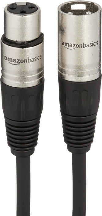 Amazon Basics Cable de micrófono XLR para altavoz o sistema PA 0.236 in - Quierox - Tienda Online