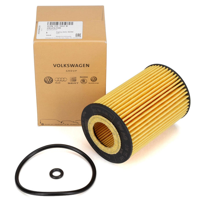 Audi VW Filtro de aceite Filtro de motor inkl. Dichtung 1.6TDI 2.0TDI 03N115562 - Quierox - Tienda Online