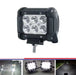 Barra de luz LED para luces de coche, 18 W, foco reflector para SUV y Jeep - Quierox - Tienda Online