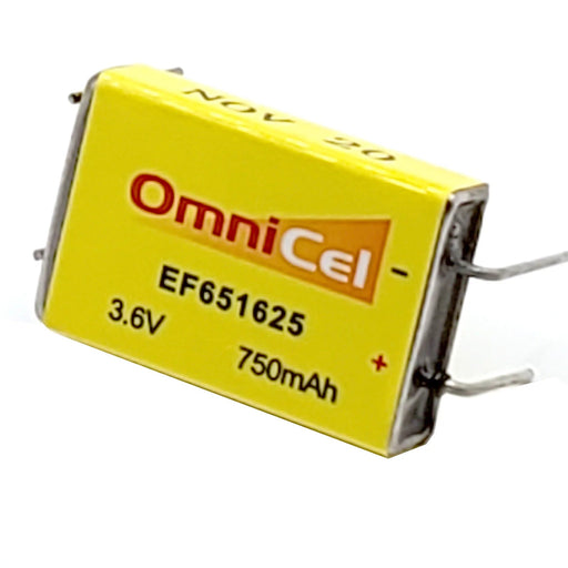 Batería de litio de alta energía prismática OmniCel EF651625 de 3,6 V y 750 mAh - Quierox - Tienda Online