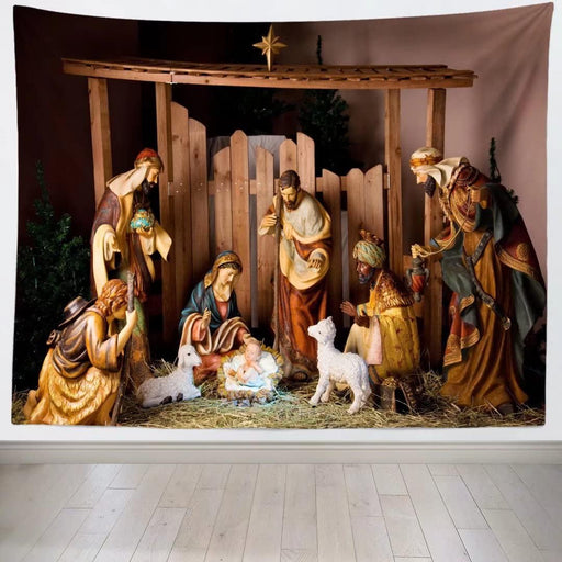 BELECO Tapiz de Natividad de Jesús para colgar en la pared - Quierox - Tienda Online