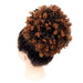 Black Star - coleta de pelo rizado sintético para mujer, postizo Afro Puff corto - Quierox - Tienda Online