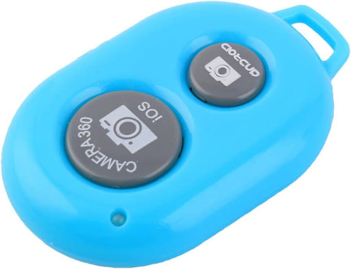 Bluetooth Wireless Control Remoto Cámara Obturador Sotador Auto Temporizador TEAL BLUE - Quierox - Tienda Online