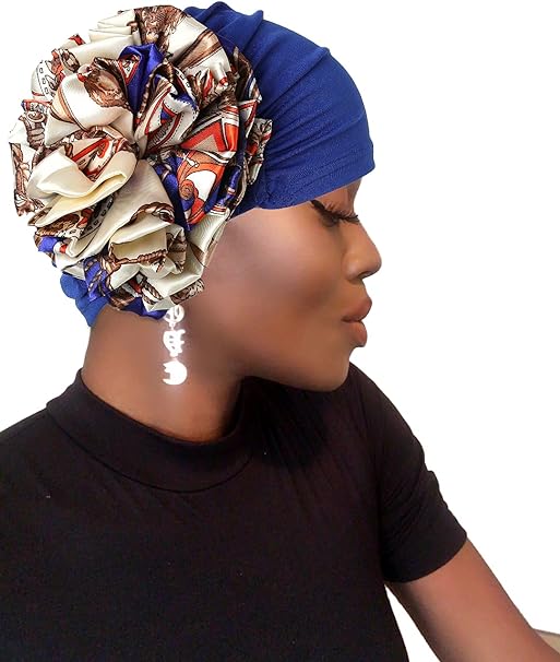 Bohend Gorro de turbante elástico de flores grandes para mujer - Quierox - Tienda Online