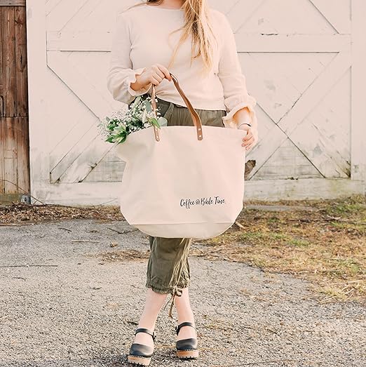 Bolsa de lona Coffee & Bible Time para mujer - Quierox - Tienda Online