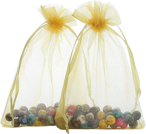 Bolsas de Organza transparente, bolsas con cordón para joyería o dulces - Quierox - Tienda Online