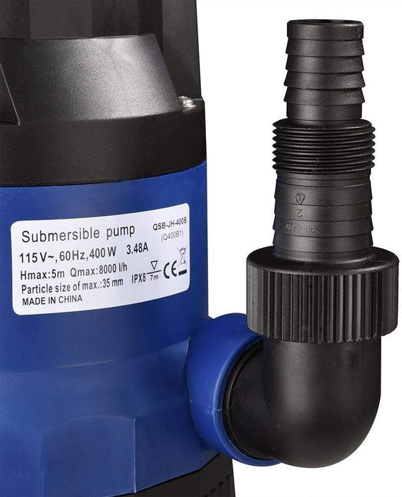 Bomba de agua sumergible para piscina (400 W) - Quierox - Tienda Online