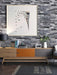 Brick Pattern Wall Paper, PVC Waterproof Light Grey Self Adhesive Wall Decorative - Quierox - Tienda Online