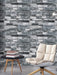 Brick Pattern Wall Paper, PVC Waterproof Light Grey Self Adhesive Wall Decorative - Quierox - Tienda Online