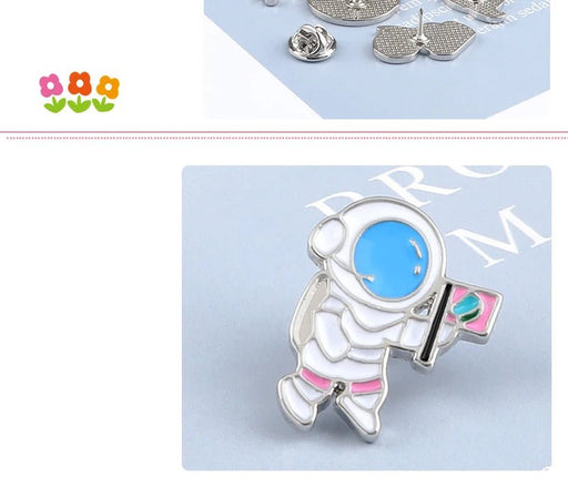 Broche creativo de aventura de astronauta - Quierox - Tienda Online