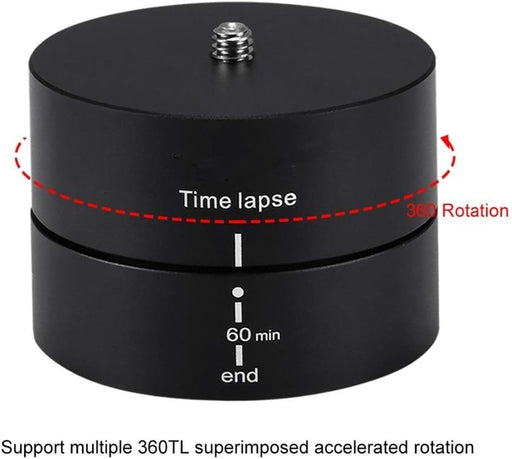 Cabezal de trípode con temporizador automático de lapso de tiempo de 360 grados - Quierox - Tienda Online