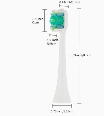 Cabezales de repuesto para cepillo de dientes eléctrico, BL552, 4 Uds - Quierox - Tienda Online