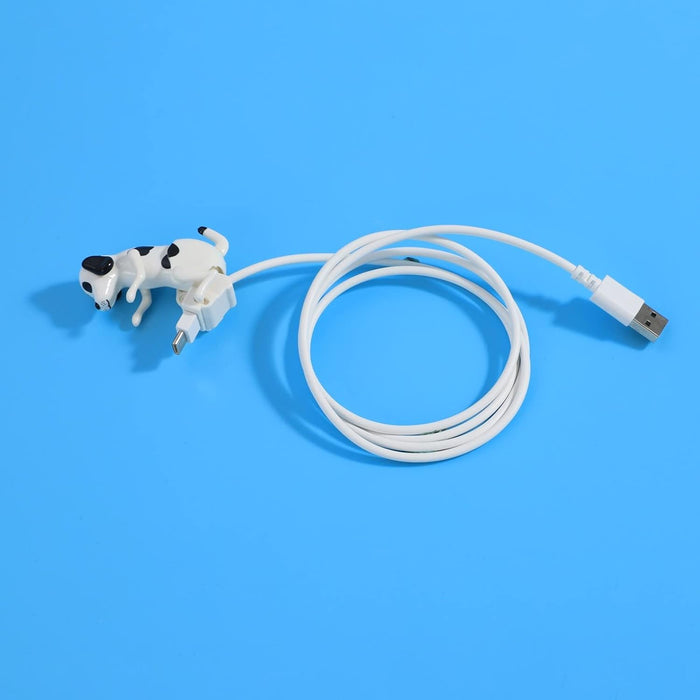 Cable de carga rápida con forma de perro jorobado divertido tipo C - Quierox - Tienda Online