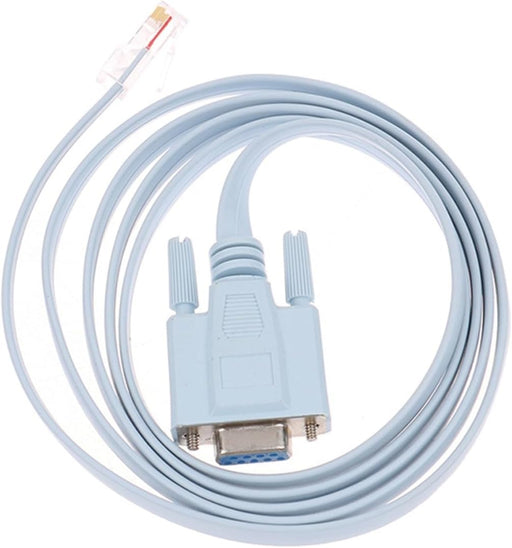 Cable de consola RJ45 Cat5 Ethernet a Rs232 DB9 puerto COM Serial Hembra - Quierox - Tienda Online