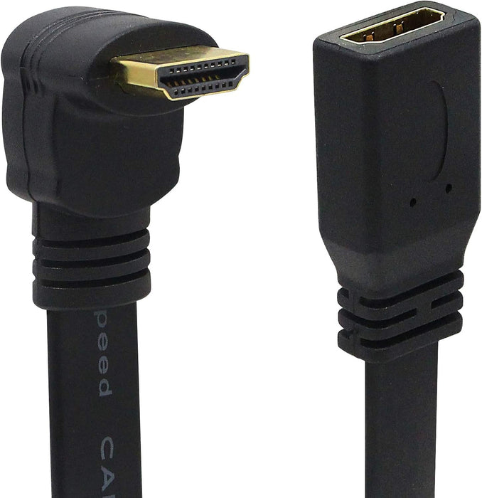 Cable de extensión HDMI plano y delgado de alta velocidad CERRXIAN de 1 pie - Quierox - Tienda Online