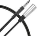 Cable de interconexión Livewire Essential 1/4" TRS a XLR macho 5 pies Negro - Quierox - Tienda Online