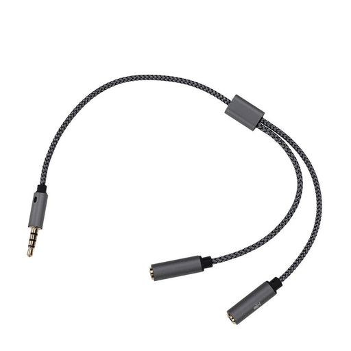 Cable divisor de Audio de 3,5mm para auriculares, PC, ordenador, 1 macho a 2 hembra - Quierox - Tienda Online