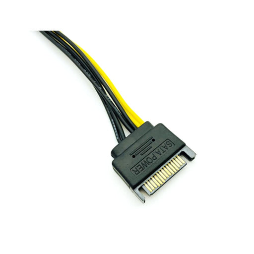 CABLE TARJETA DE POTENCIA SATA 15PIN A 6PIN PCI PCI APRESS - Quierox - Tienda Online