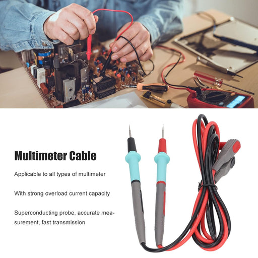 Cables para multímetro, juego de cables de prueba rápidos de conductividad - Quierox - Tienda Online