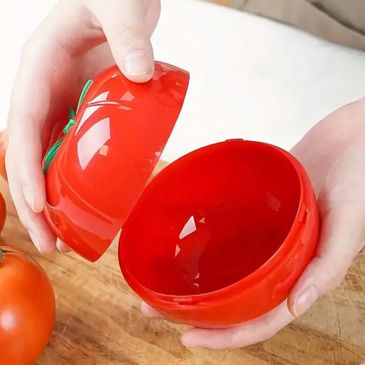 Caja De Almacenamiento De Sellado De Plástico Con Forma De Tomate - Quierox - Tienda Online