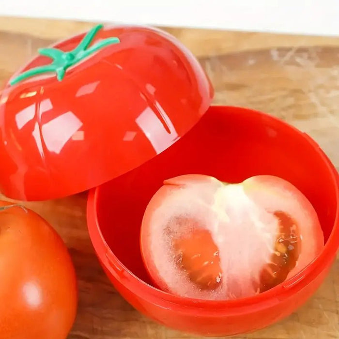 Caja De Almacenamiento De Sellado De Plástico Con Forma De Tomate - Quierox - Tienda Online