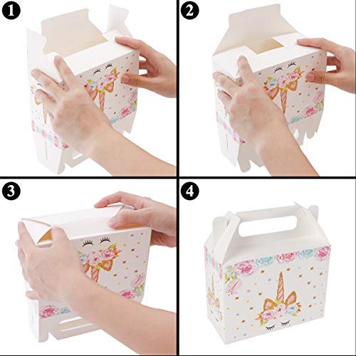 Cajas de regalo de unicornio, suministros para fiestas - Quierox - Tienda Online