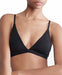 Calvin Klein Bralette de triángulo ligeramente forrado con forma del cuerpo para mujer - Quierox - Tienda Online