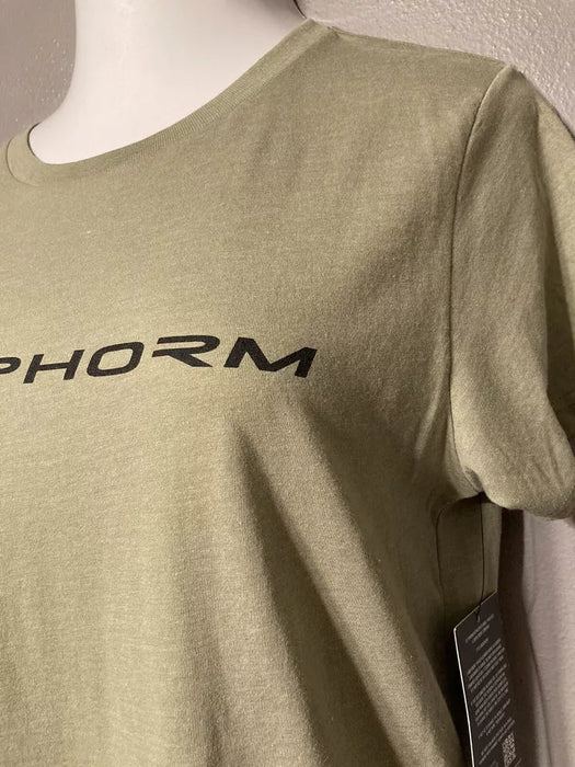 Camiseta 1st Phorm Mujer, Manga Corta, Verde olivo - Quierox - Tienda Online