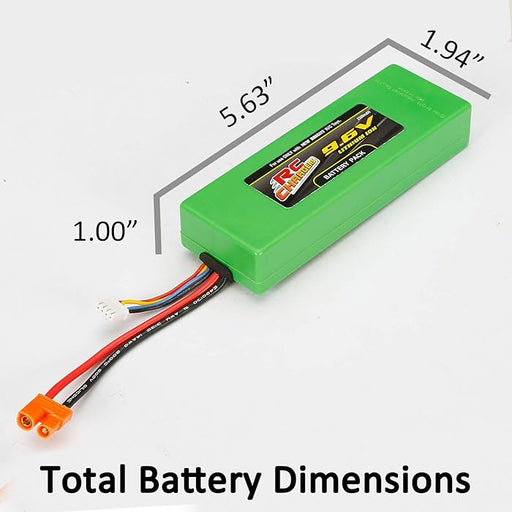 Cargadores RC oficiales de iones de litio de 9,6 voltios y 2200 mAh - Quierox - Tienda Online