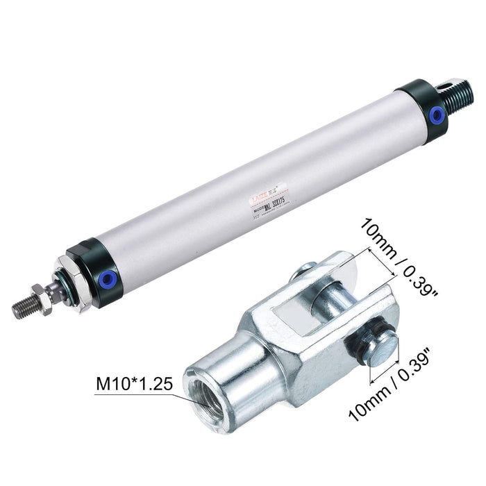 Cilindro neumático de aire MECCANIXITY de doble acción MAL32X200 - Quierox - Tienda Online